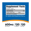NAC 600 mg 120 CAPSULES - Image 2