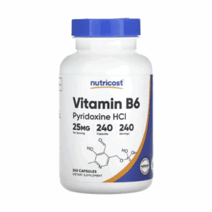 Vitamin B6 - 25mg - 240 Capsules