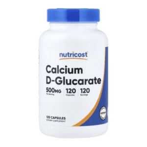 Calcium D-Glucarate, 500 mg, 120 Capsules