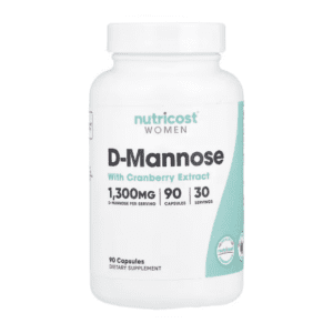 D-Mannose with Cranberry Extract, 90 Capsules