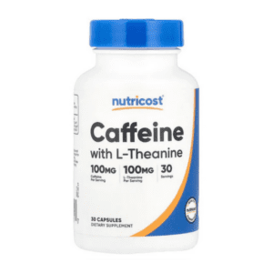 Caffeine + Theanine, 100 Mg, 30 Count