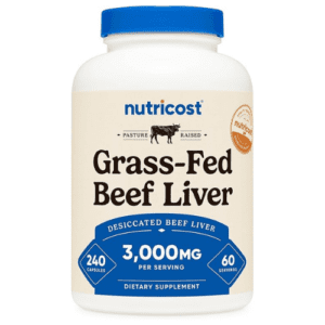 Grass-Fed Beef Liver 240 cap