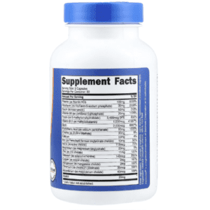 Vitamin B complex (methyl) 464 mg 120 cap