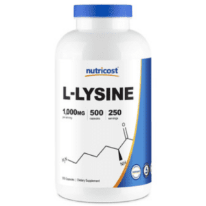 L-Lysine 1000mg 500 cap