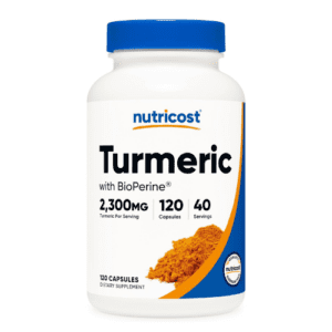 Tumeric with BioPerine, 2300mg, 120 Capsules